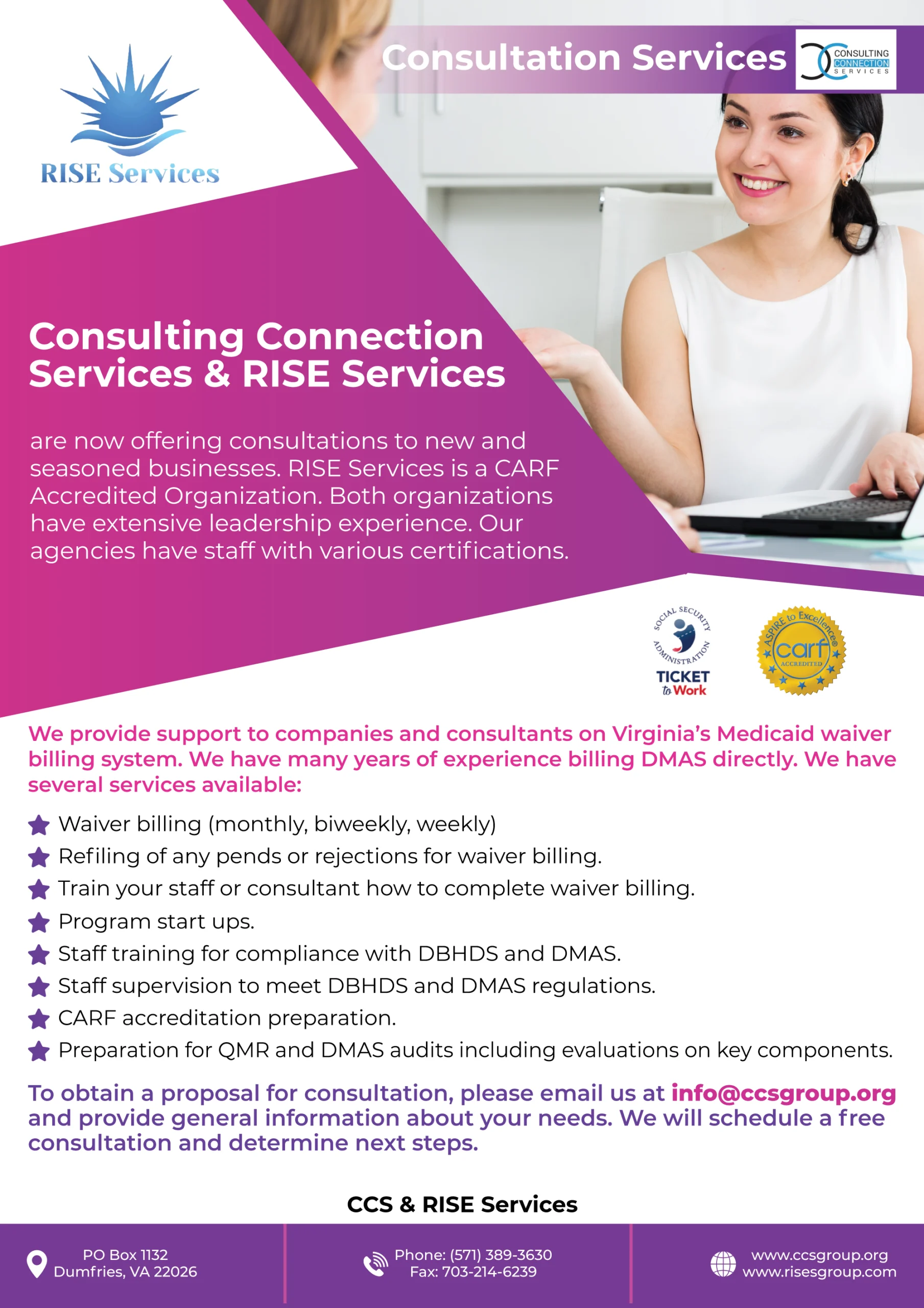 Consultation Flyer Mockup