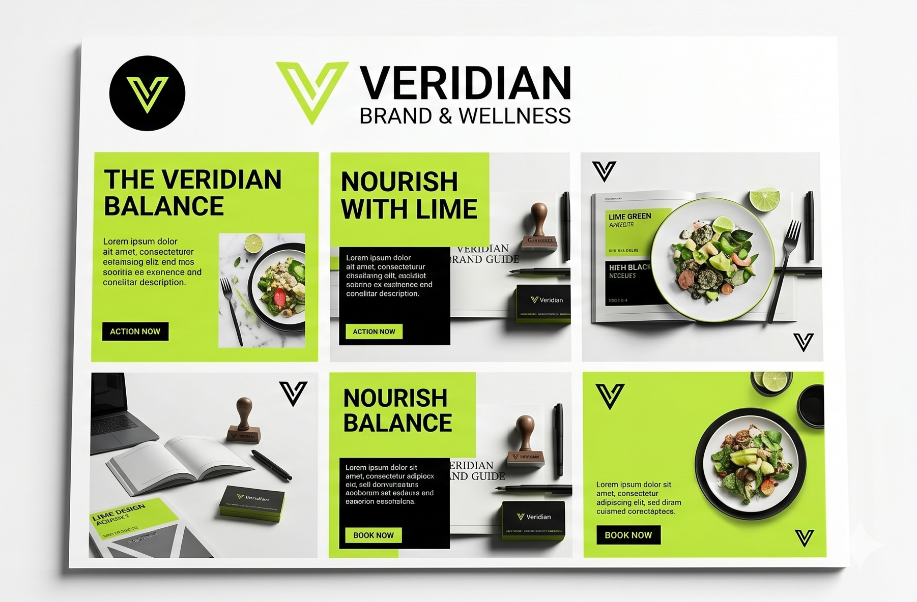 Creative branding concept