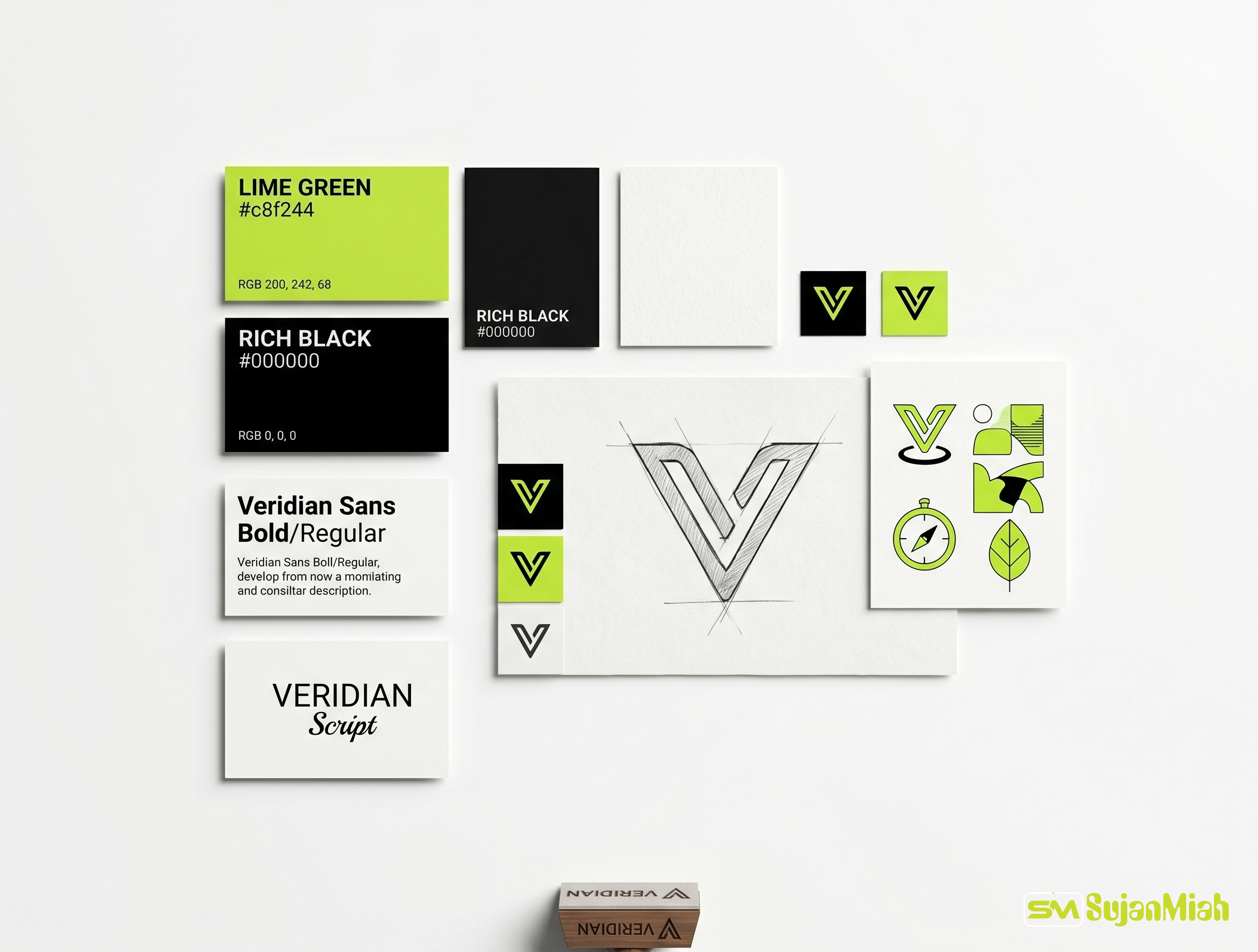 Modern branding design