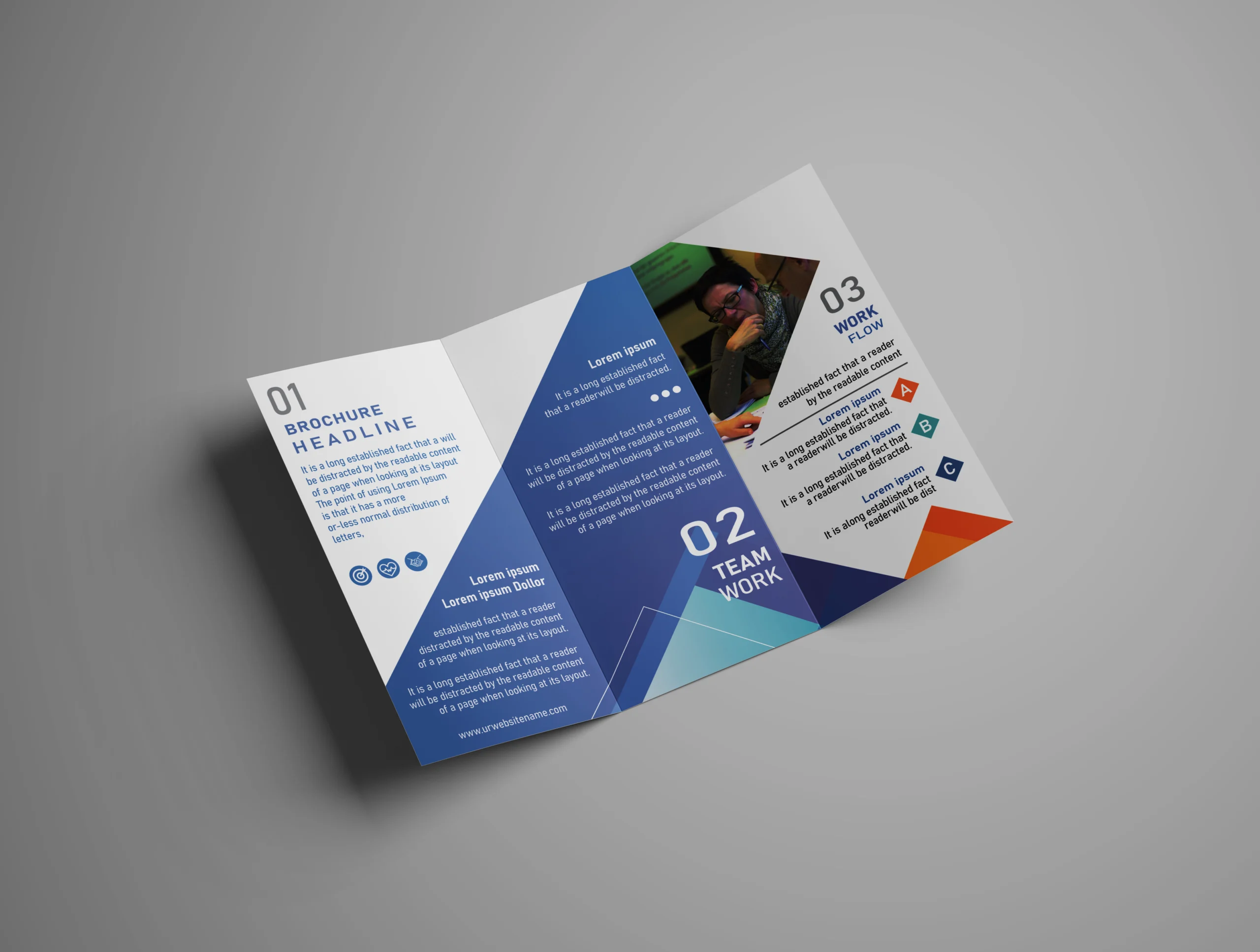 Brochure Mockup Front