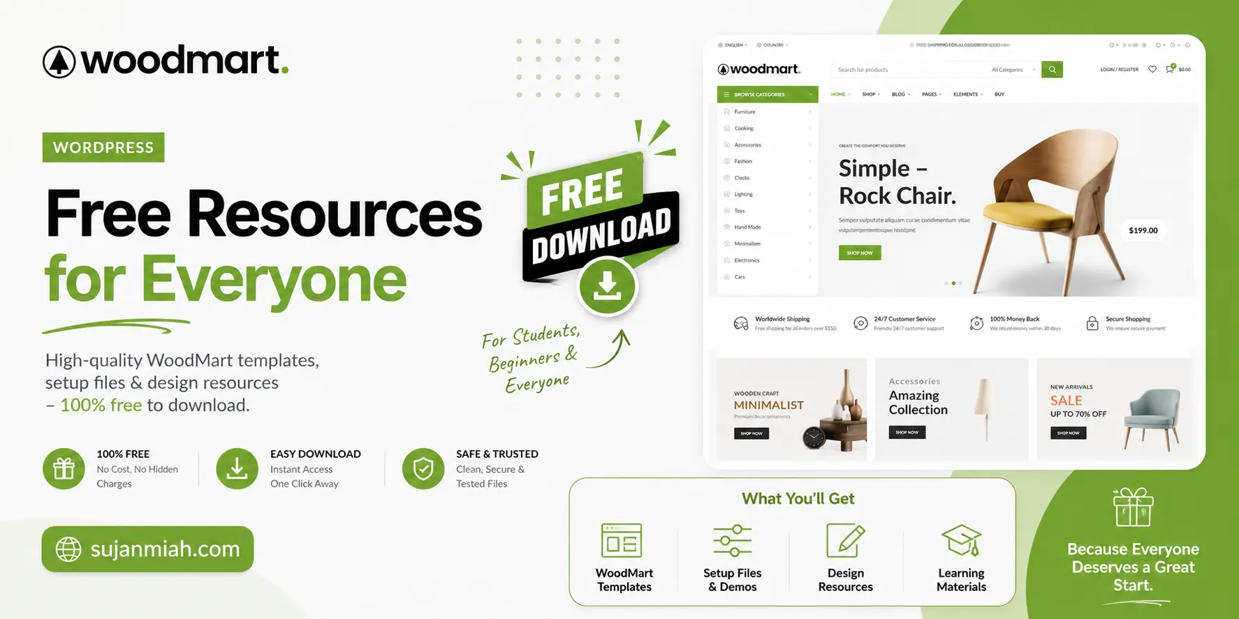WoodMart WordPress Theme Free Download